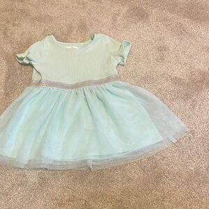 Mint Green Kids Dress